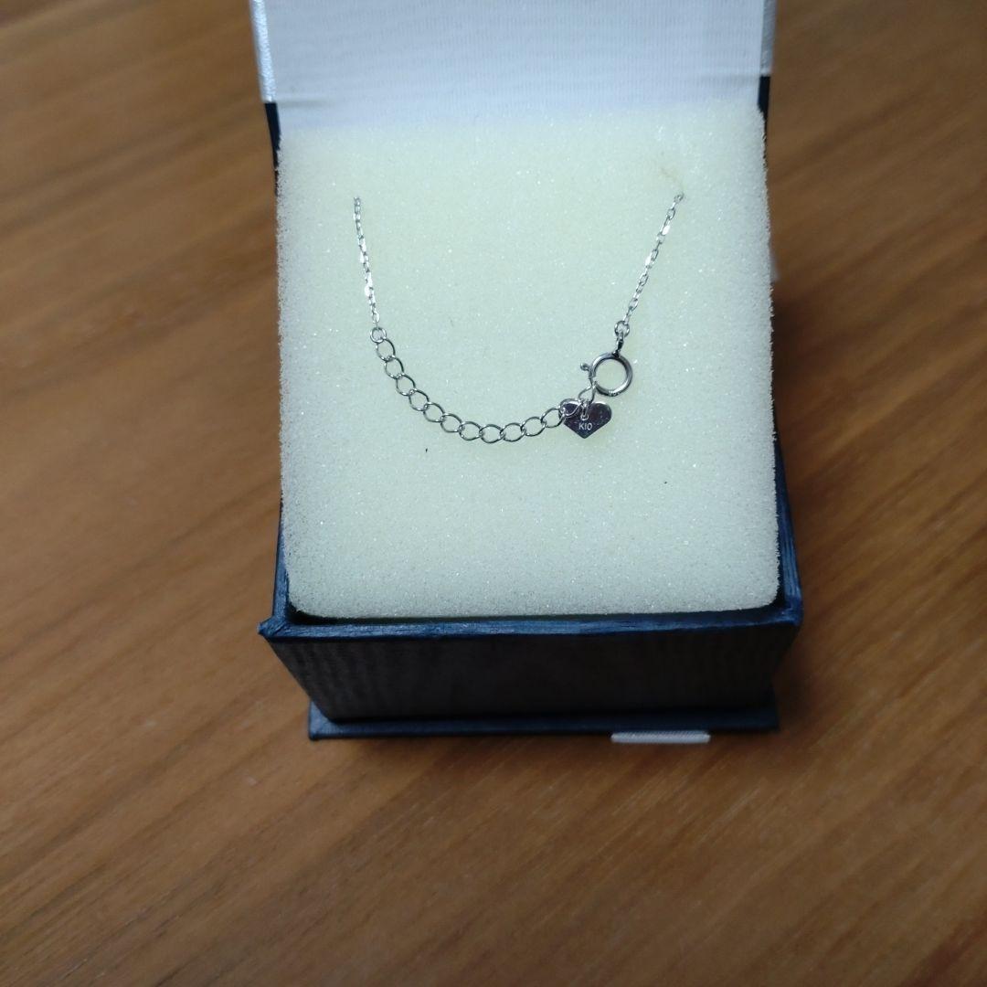 10Kホワイトゴールド ダイヤモンド ブレスレット TSUTSUMI　【新品】