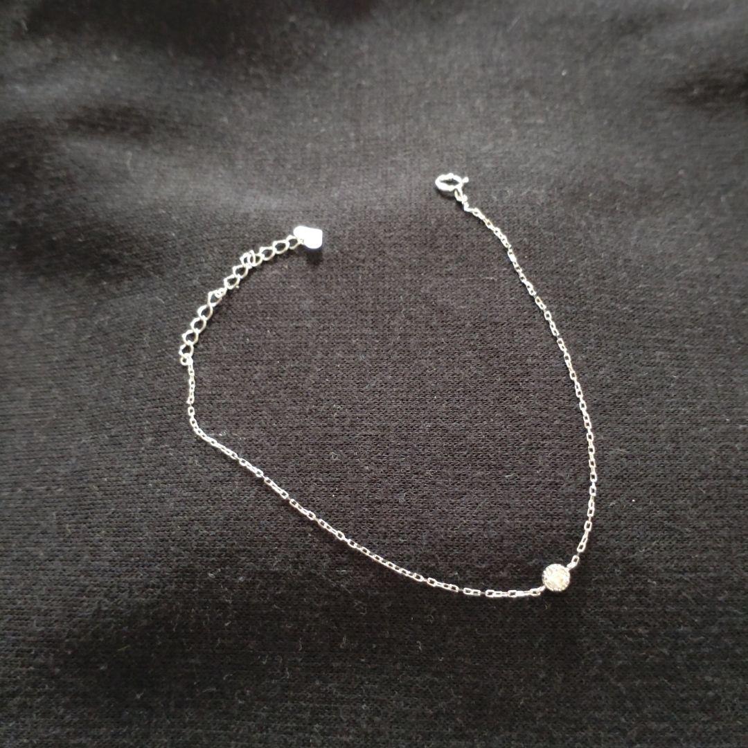 10Kホワイトゴールド ダイヤモンド ブレスレット TSUTSUMI　【新品】