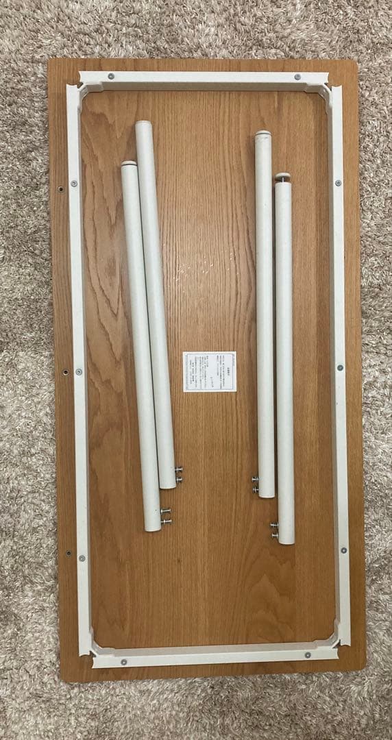 【廃盤品】 無印良品 幅120cm奥行60cm オーク材 システムデスク