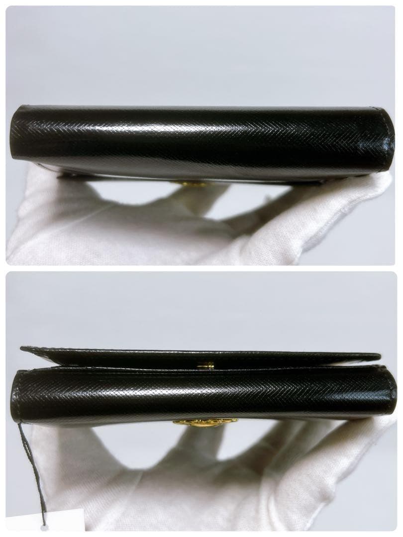 超レア✨新品未使用✨ジャンニヴェルサーチ 二つ折り財布 サンバースト ブラック