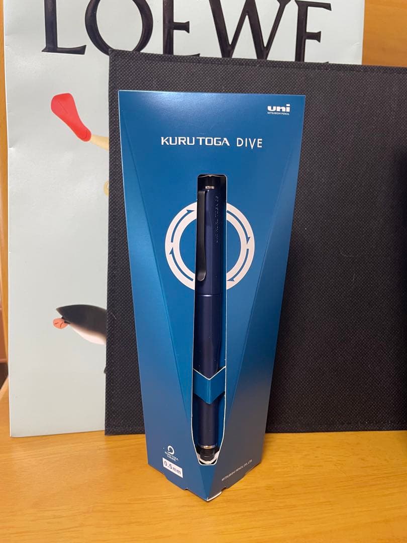 筆記具 uni KURU TOGA DIYE MN BLUE