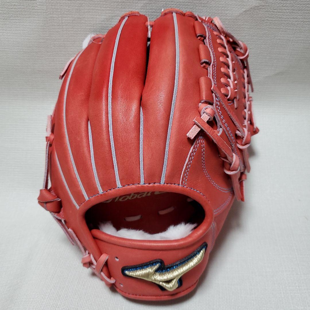 ミズノ グローバルエリート 軟式用グローブ 内野手用サイズ10 [色焼けあり]