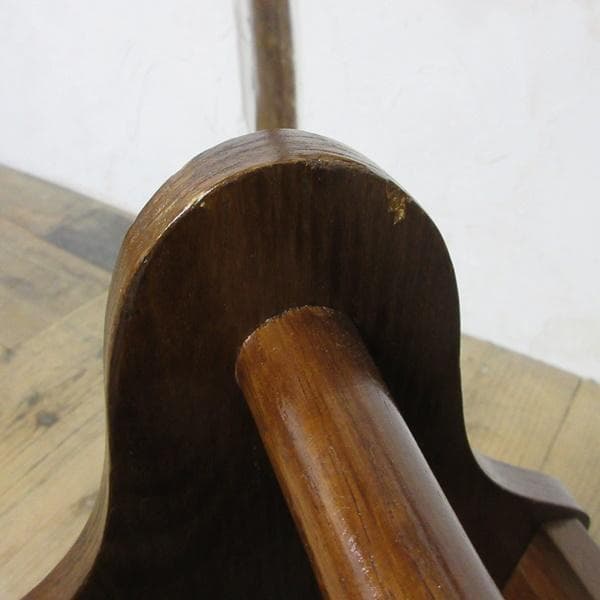 イギリス アンティーク 家具 マガジンラック 新聞/楽譜入れ 収納 6799c