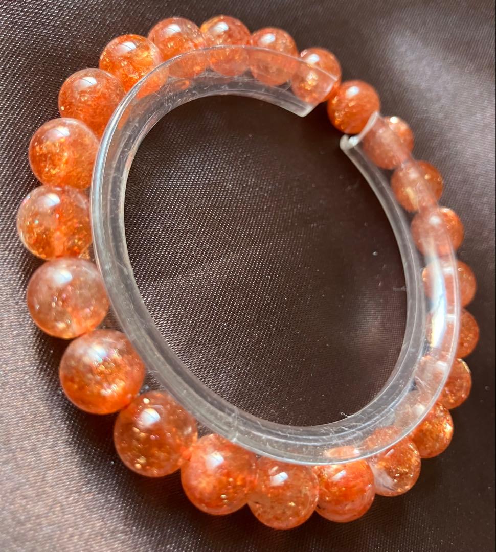 サンストーン　太陽石の守護　闇を打ち砕く破邪の石　約8.2〜8.4ミリ