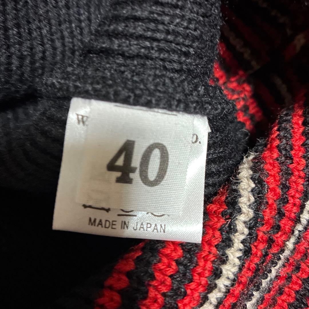 warehouse ジョングラッコー　カーディガン　襟付き　ニット