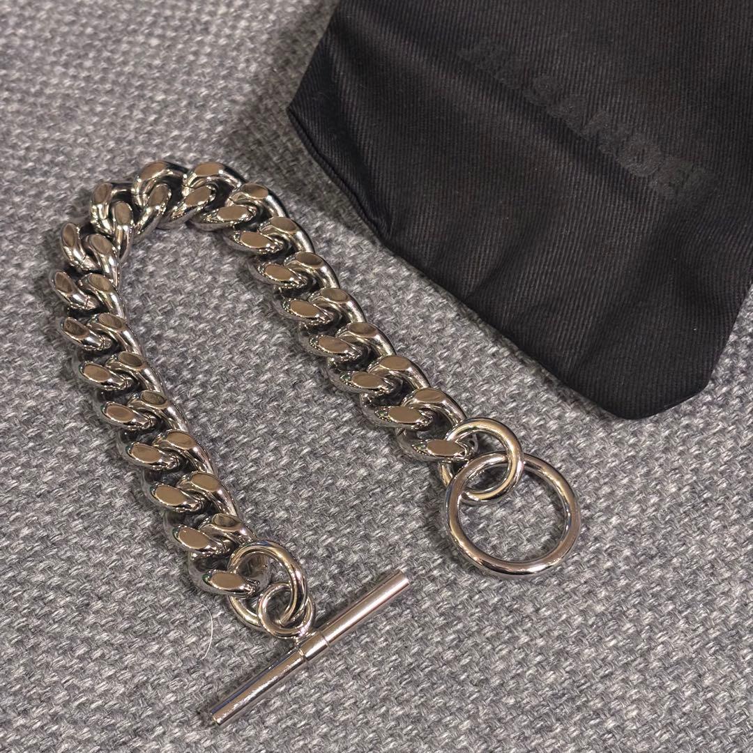 JIL SANDER チェーンブレスレット 約20cm