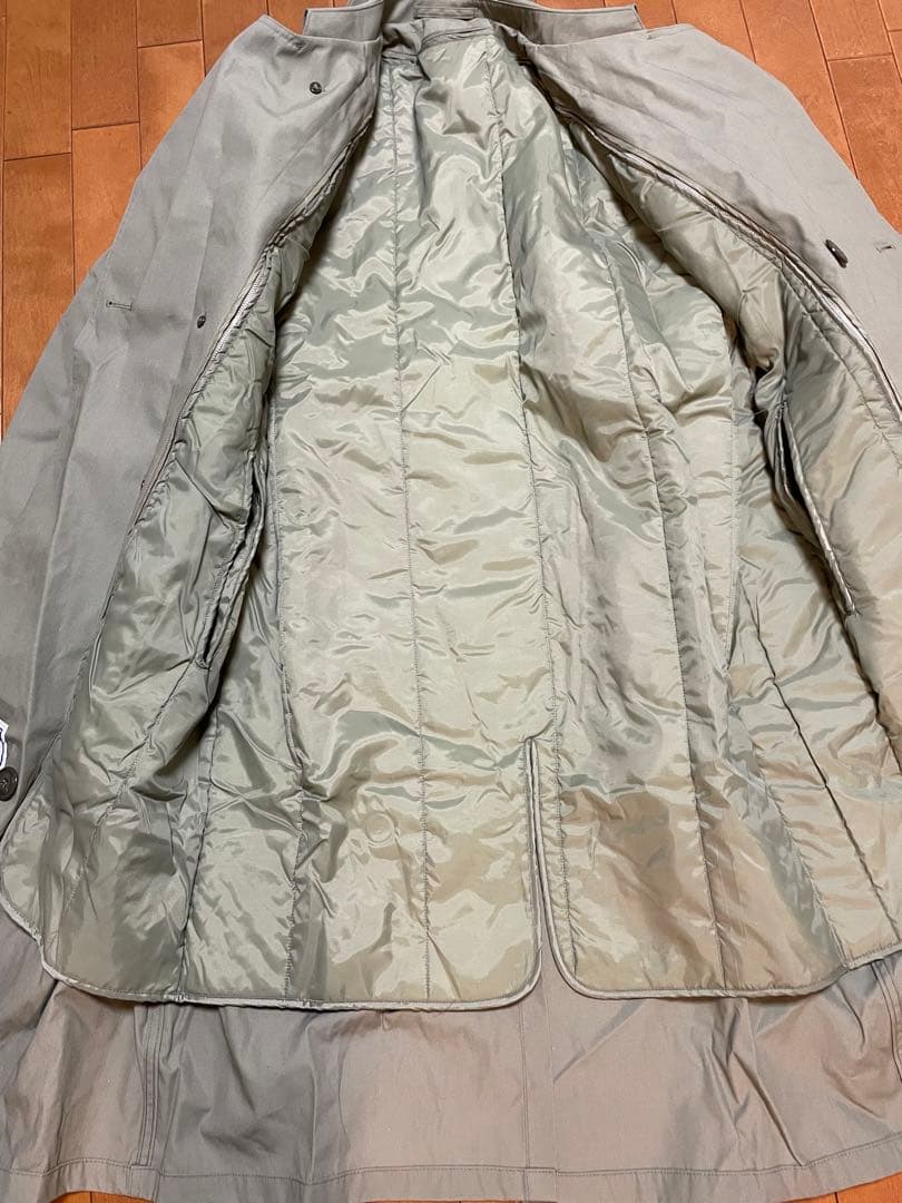 米軍U.S ARMY アメリカ軍 トレンチコート　ミリタリー　ライナー付き