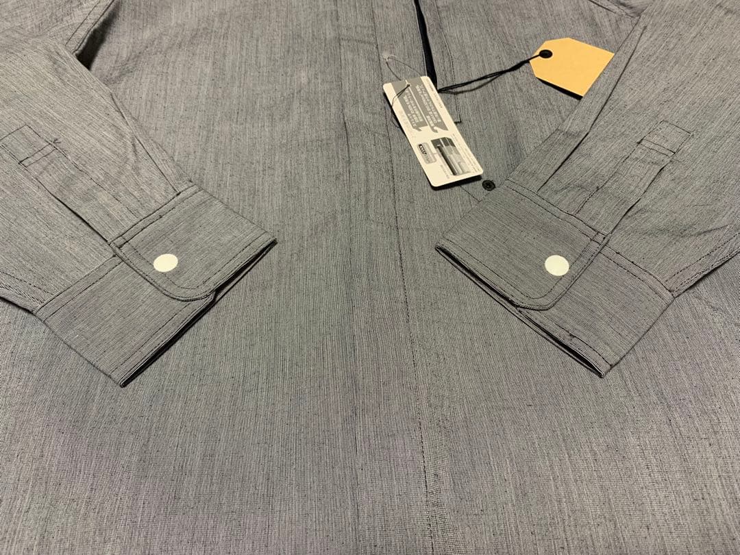 【tadassy U】 peak（スノーピーク）比翼L/Sシャツ