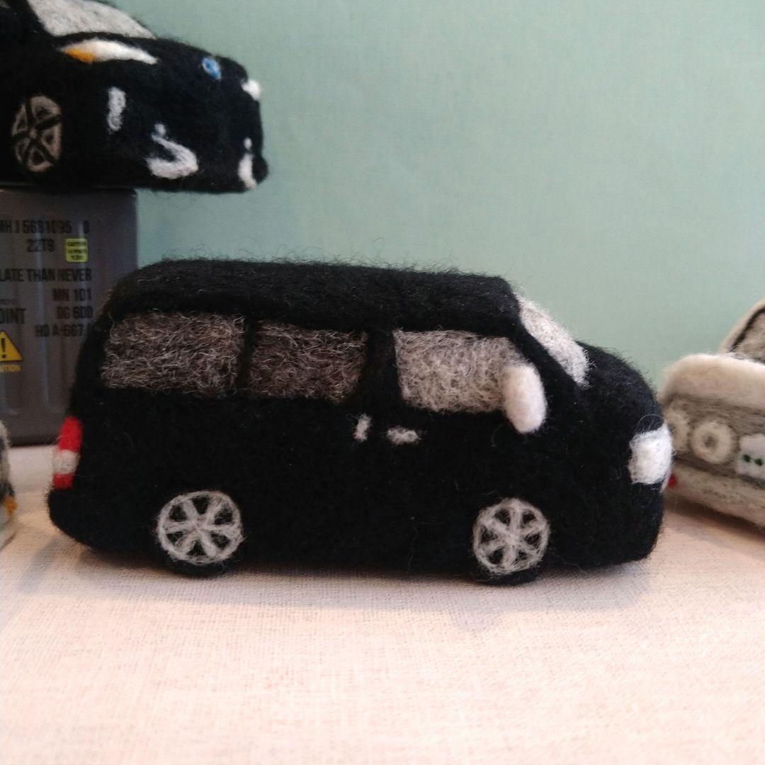※あんこページ※羊毛フェルトで作る車※