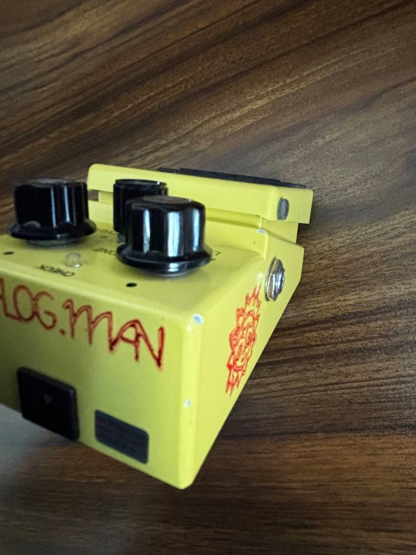 ギター analogman sd-1 push/pull ts808 silvermod