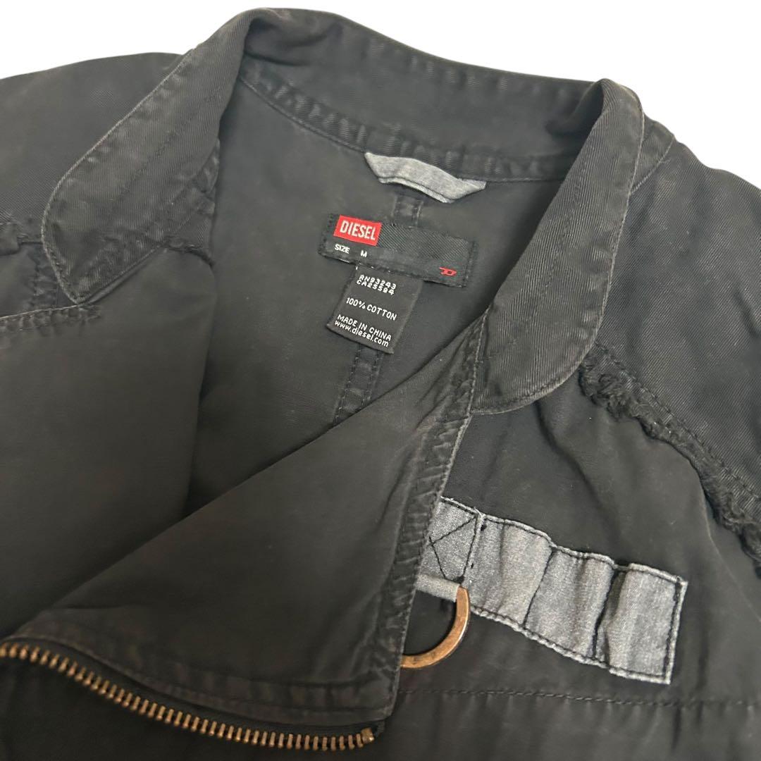 00's diesel ライダース　ブルゾンジャケット　グランジ　y2k