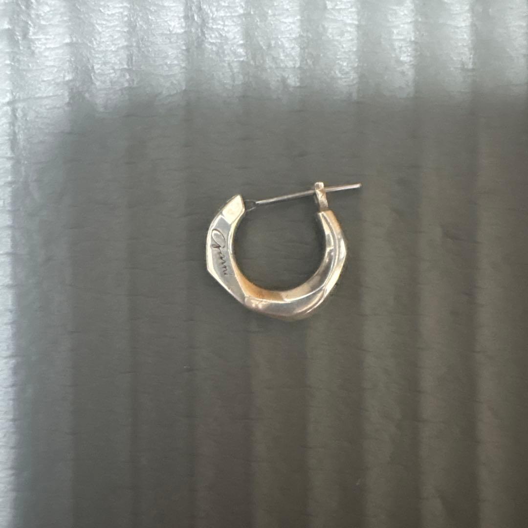 GARNI ガルニ クロッケリー メンズ ピアス 箱付き 人気 定番　左用