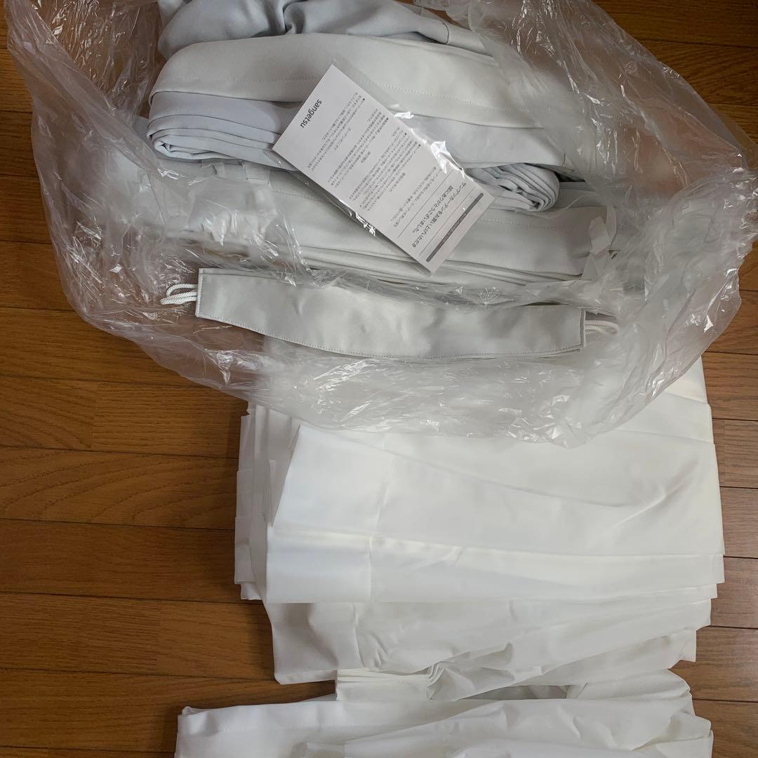 新品.サンゲツ高級カーテン・レースセット/オーダー製品　形態安定加工品