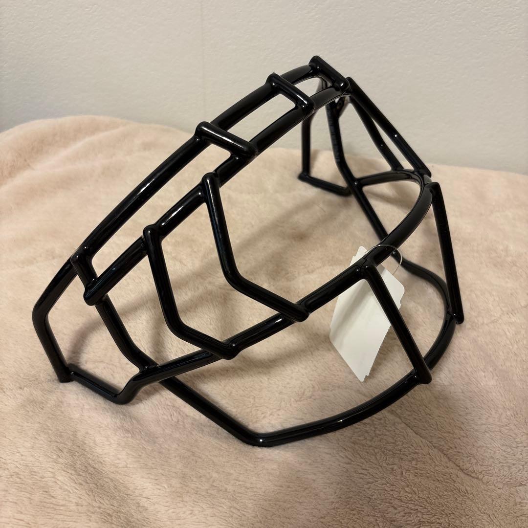 アメリカンフットボール ブラック フェイスガードF7 EGOP IV BLACK