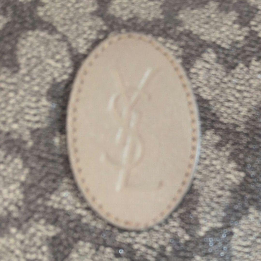 YSL ボストンバッグ ポーチSET ジラフ柄 PVCレザー 軽量 旅行