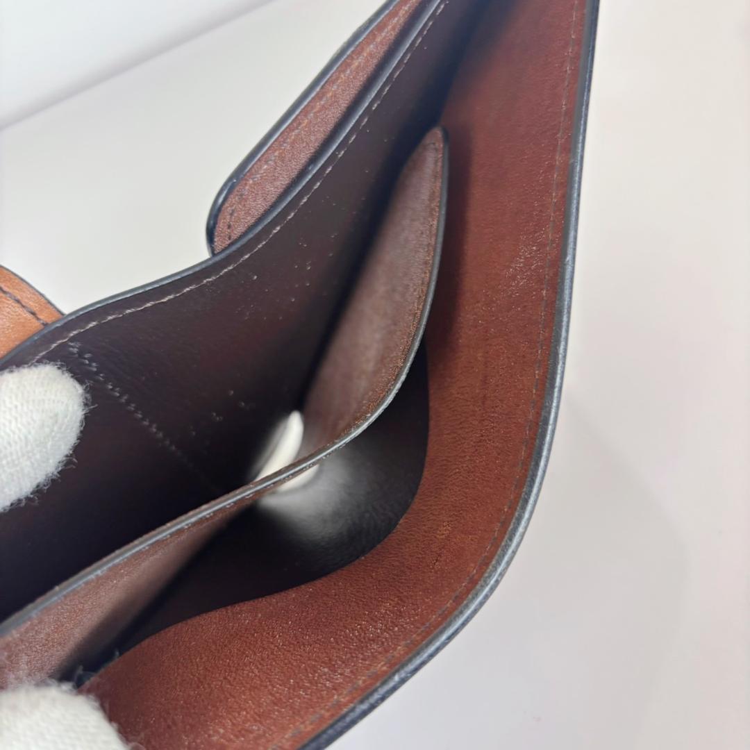 美品 ワイルドスワンズ GROUNDER グラウンダー 折財布 ダークステイン