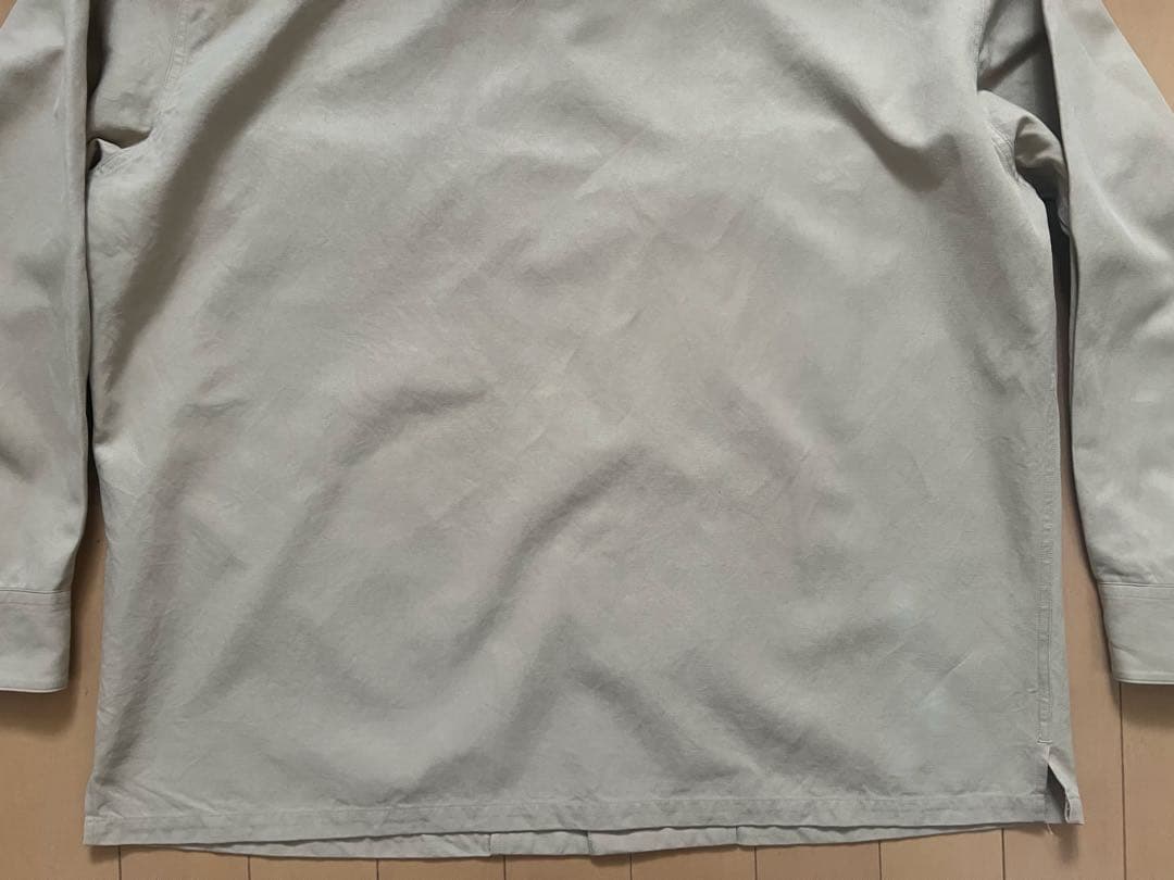 革靴磨き　John Smedley ワークシャツ 2 M ベージュ