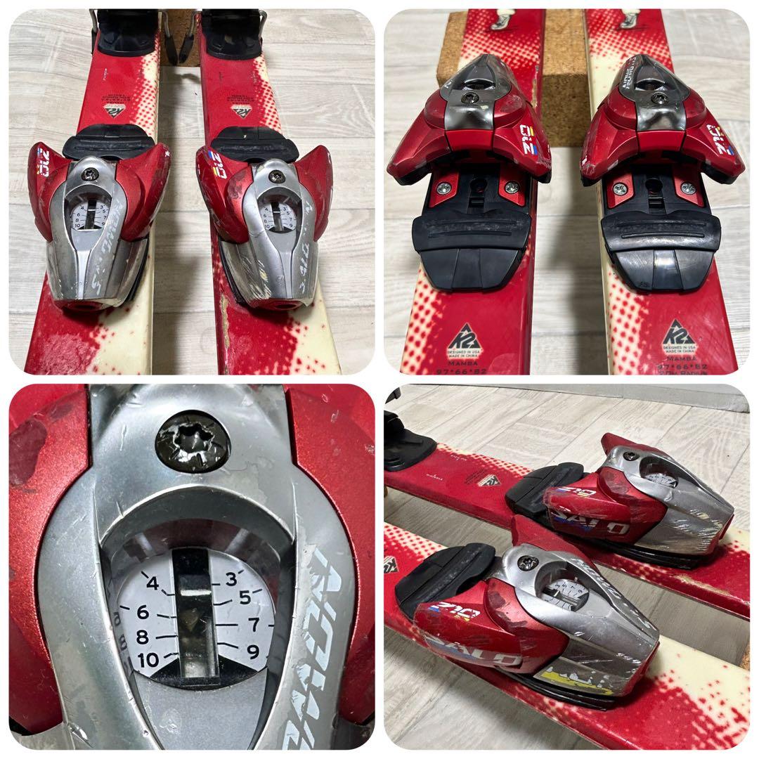 K2 MAMBA 153cm、ビンディング Salomon Z10