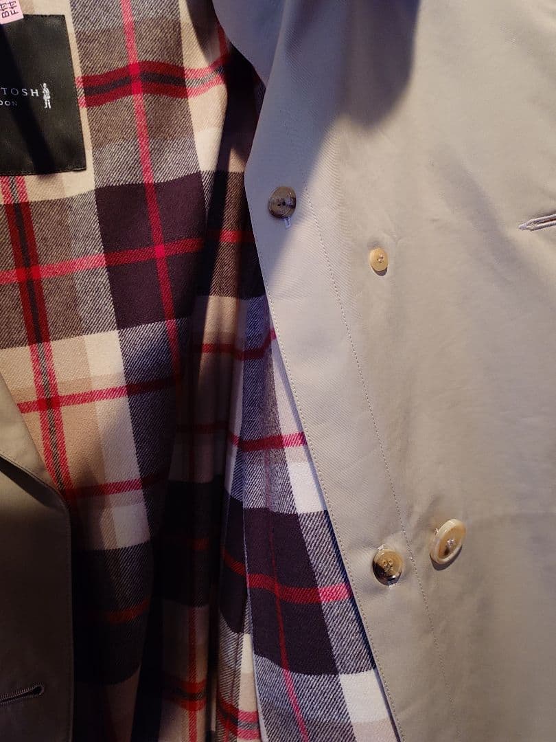 定価約15万円　マッキントッシュ　トレンチコート 40