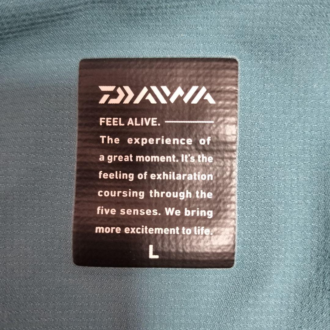 Daiwa ターコイズ フィッシングジャケット 中綿　レインマックス　ダイワ