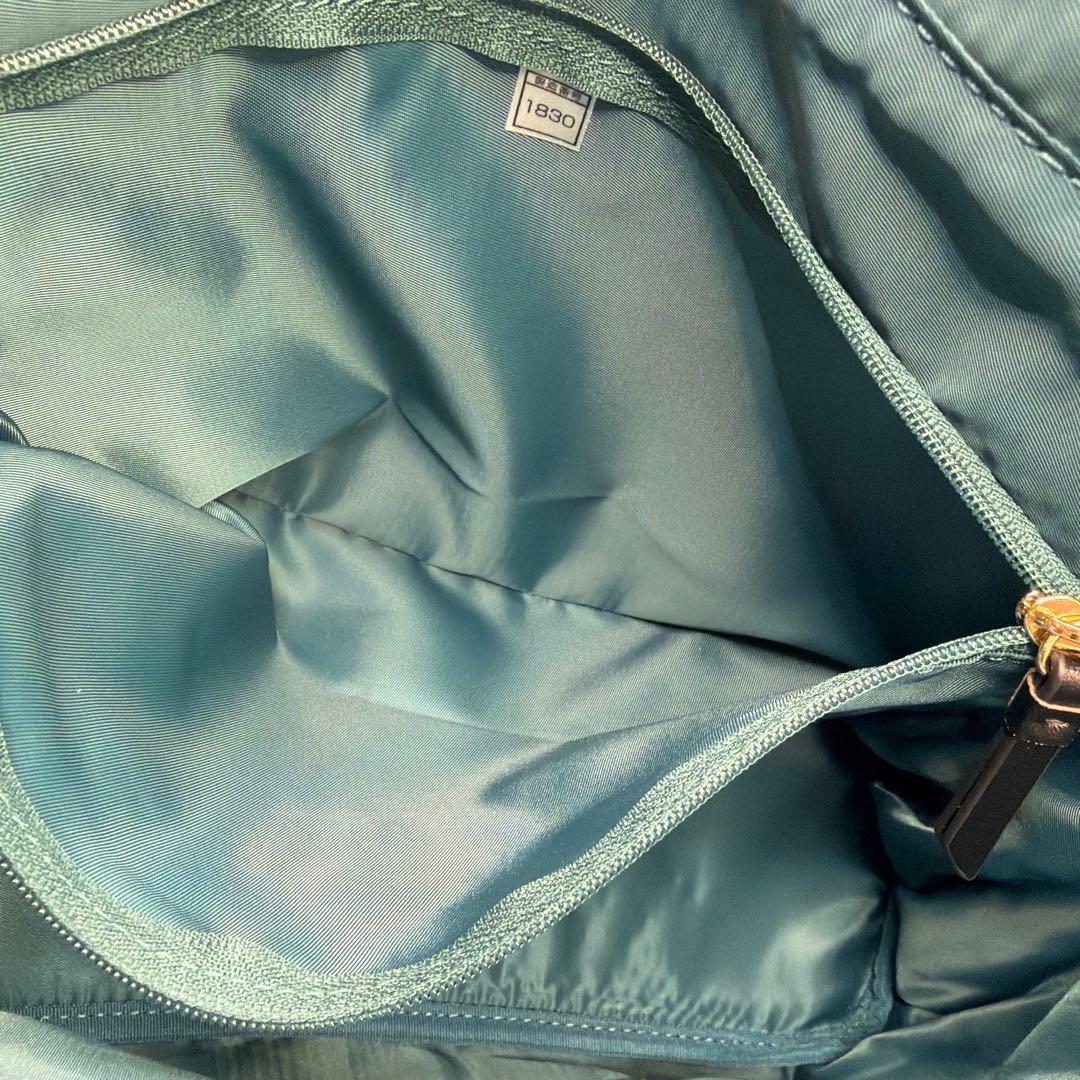 美品 ランバンオンブルー LANVIN en Bleu ショルダーバッグ リボン