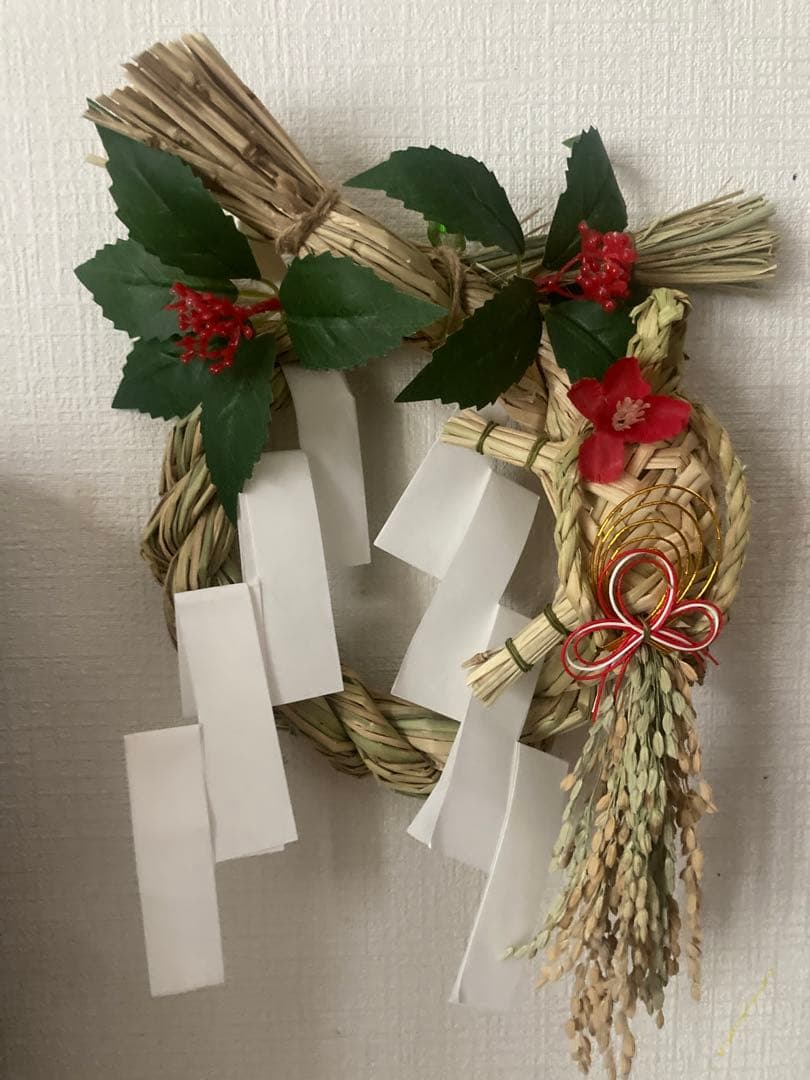 見本　祝い亀　祝い亀付きしめ縄