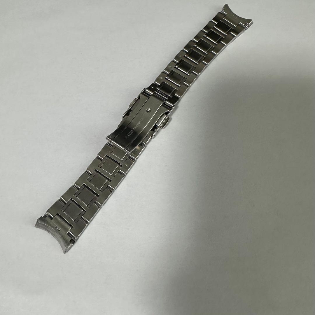 〔セイコー〕SEIKO 20mm 時計バンド 純正ベルト ステンレス ブレス