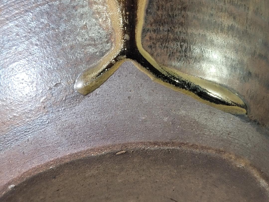 茶道具 古高取 水指 時代物 DT630