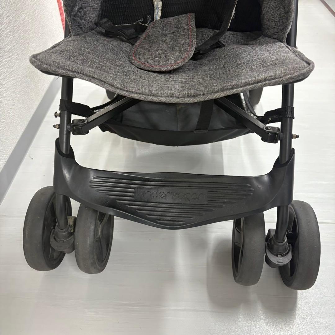 キンダーワゴン DUOシティHOPII 2人乗りベビーカー