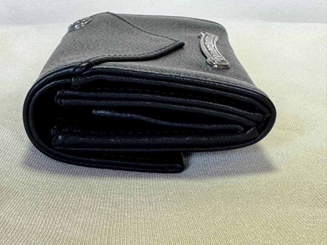 【新品 未使用】クロムハーツ　タイニー ウォレット 財布 ケース レザー