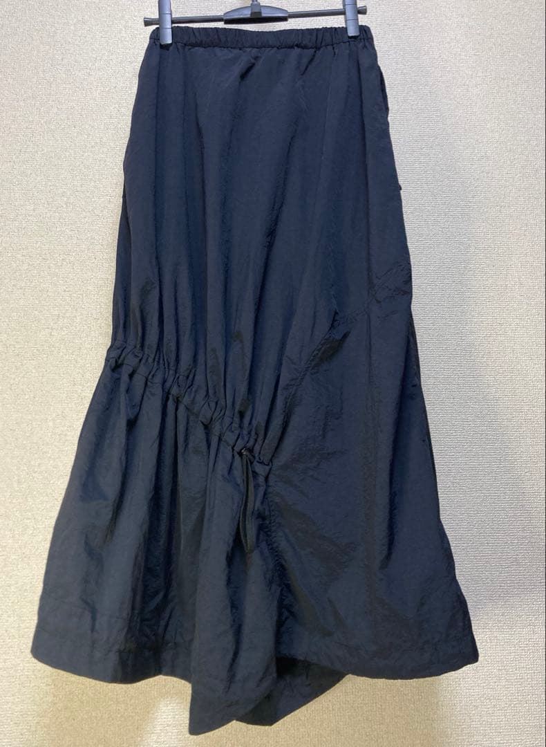 nagonstans ナイロン スカート ブラック ナゴンスタンス ドローコード