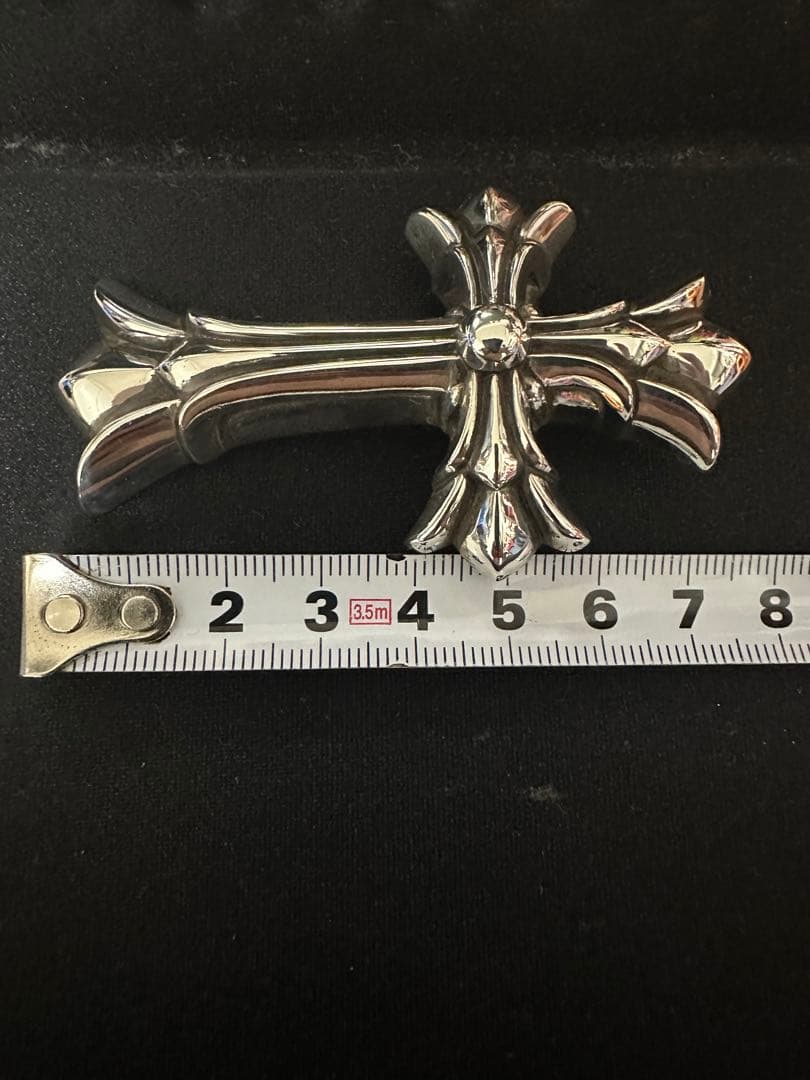 クロムハーツ DBL CH CRS LRG/ラージダブルCHクロス ペンダント