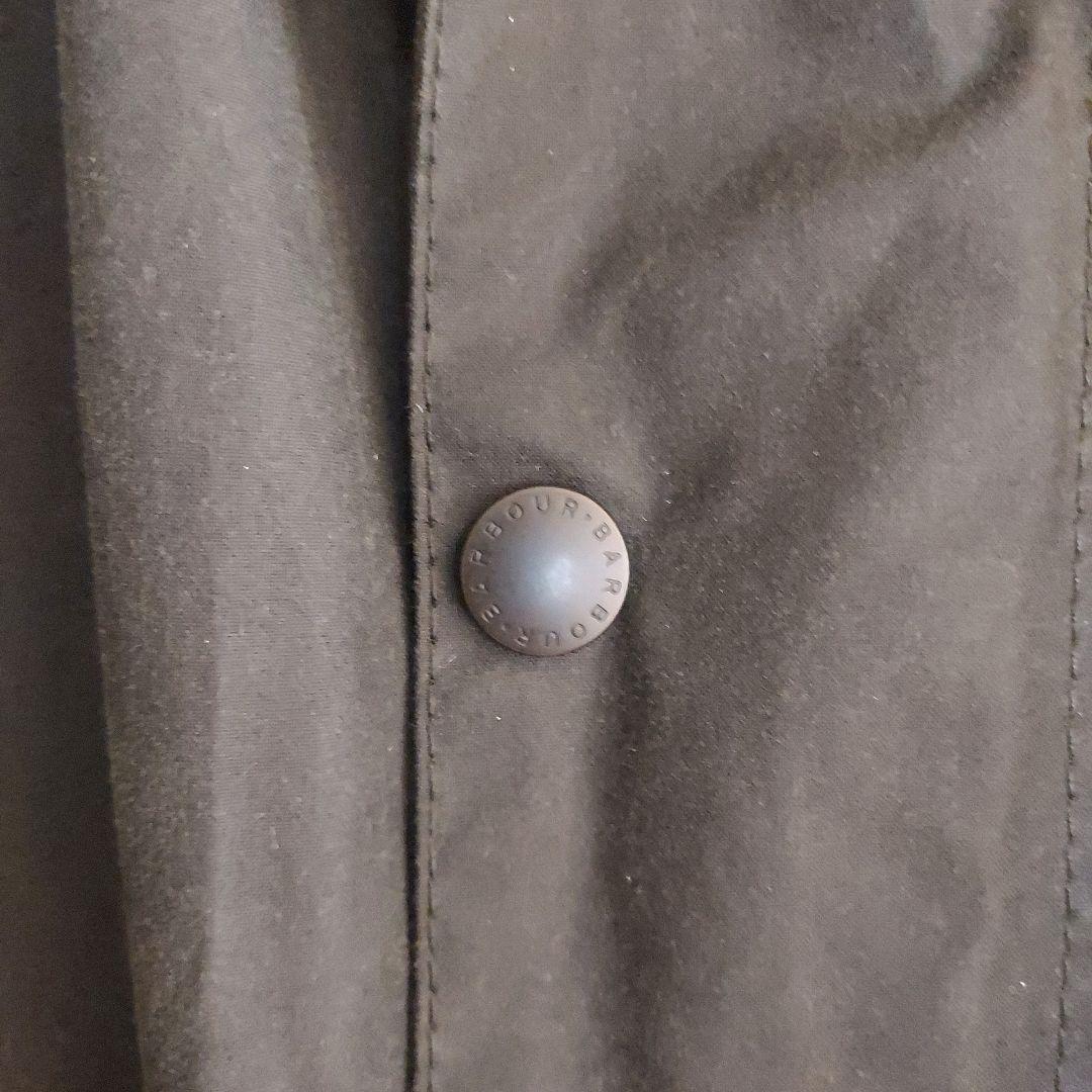 【Barbour】バブアー ワックスコットンブルゾン L相当 オリーブ