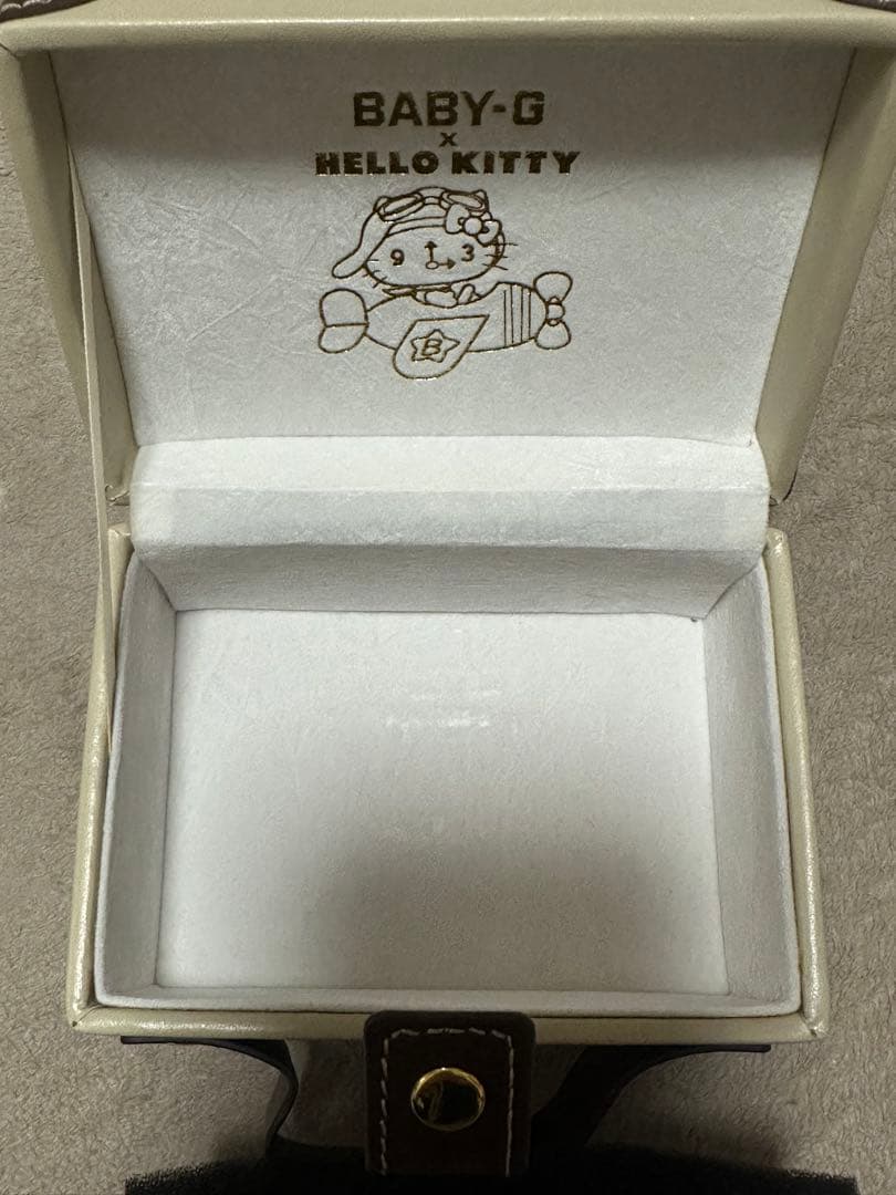 CASIO BABY-G×ハローキティコラボモデル ホワイト