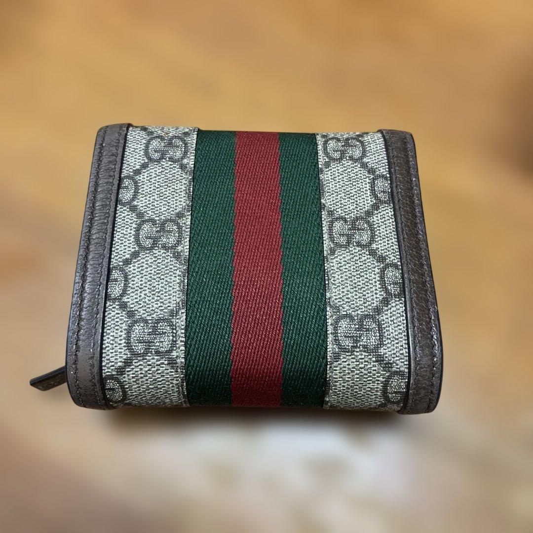Gucci GGキャンバス三つ折り財布