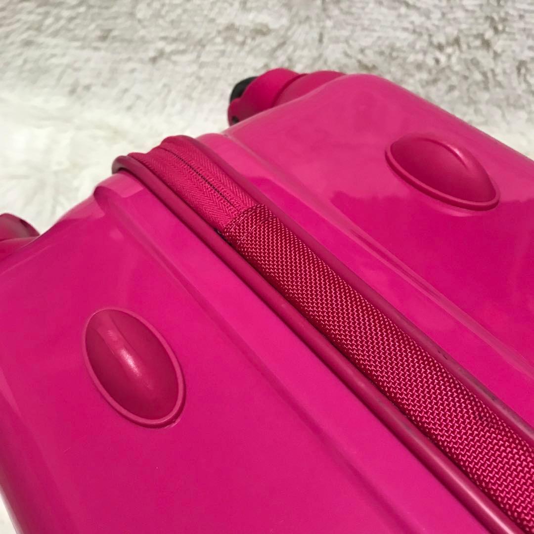 【美品】ハローキティ ドラえもん コラボ スーツケース ピンク キャリーバッグ