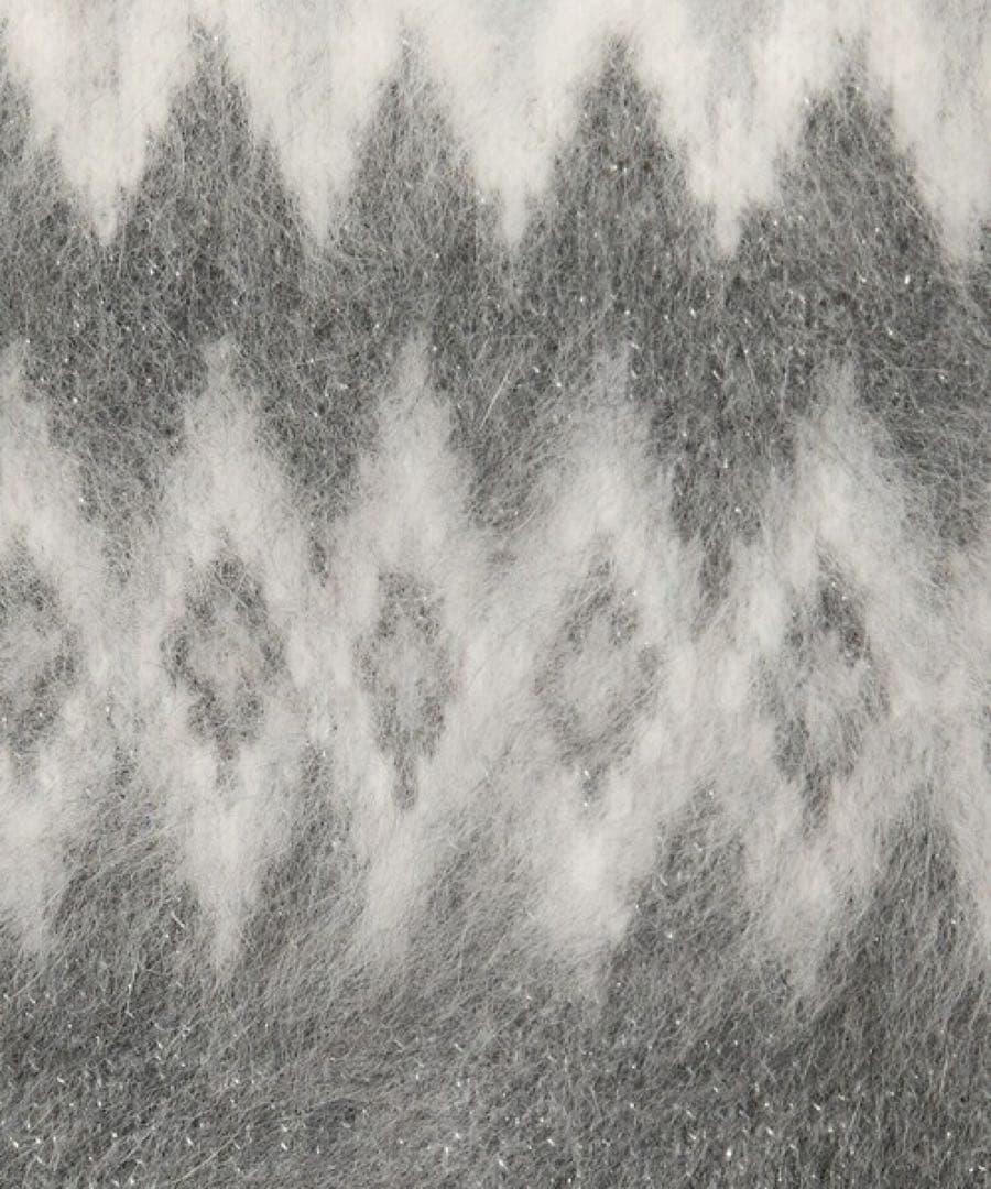 ラルです　今期　UNITED ARROWS フォックスカシミヤ ニット