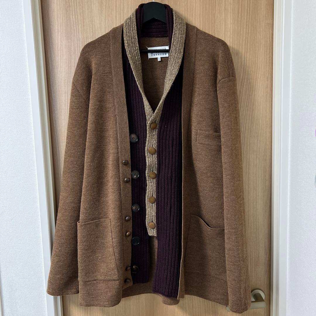 Maison Margiela レイヤードカーディガン