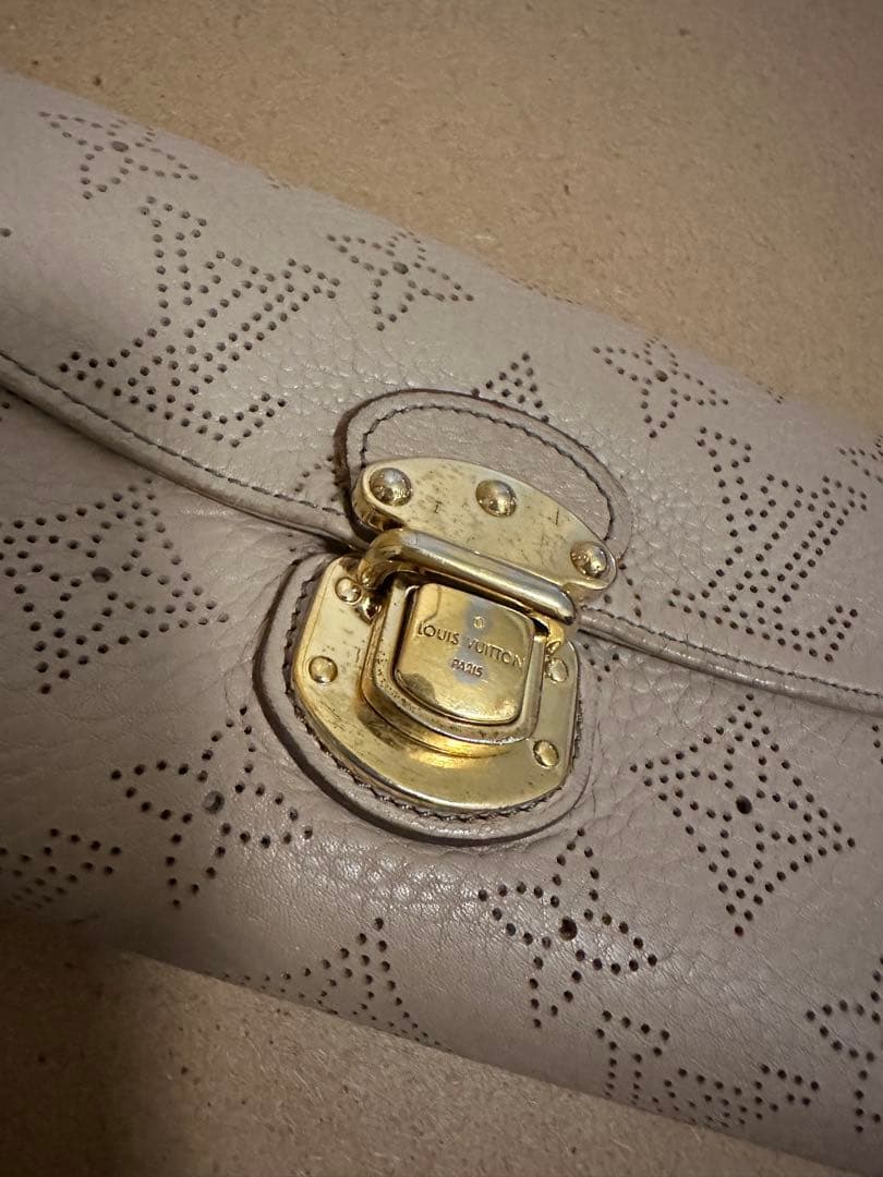 ルイヴィトン 長財布 ピンクベージュ