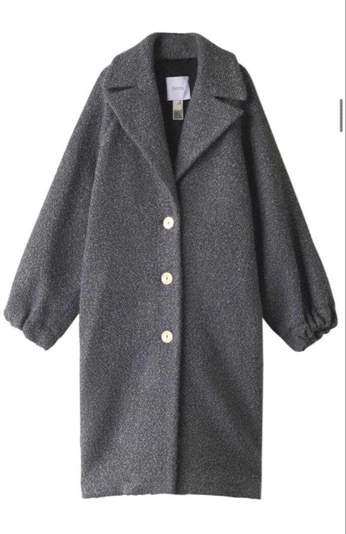 美品 定価31万 PATOU ブークレコクーン ロングコート