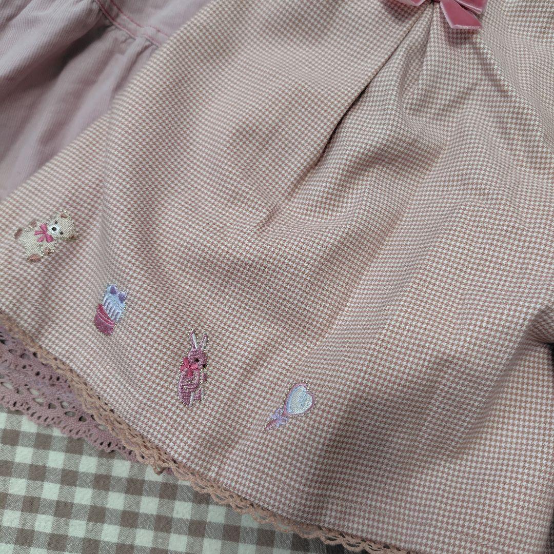 メゾピアノ　ジャンパスカート　キュロット