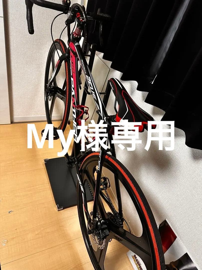 PANTHER Zeus 2.1ロードバイク ブラック/レッド/My