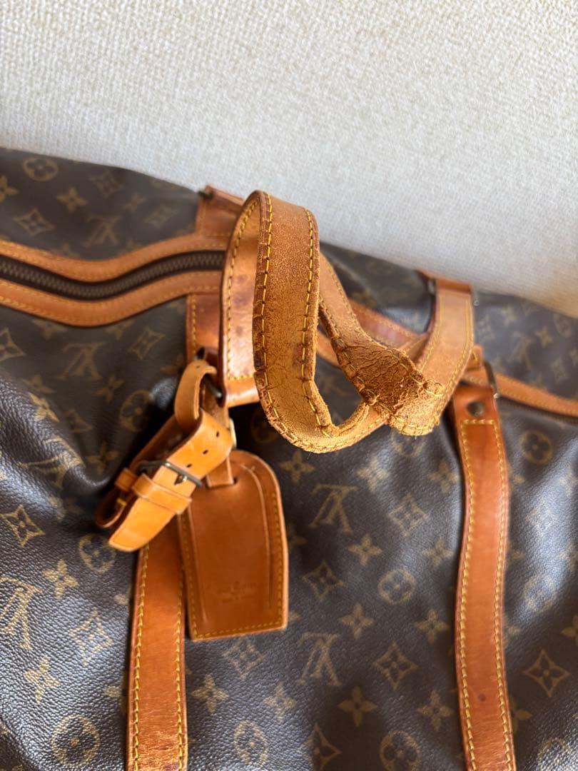 【廃盤モデル】　ルイ・ヴィトン　ボストンバッグ　サックスプール55