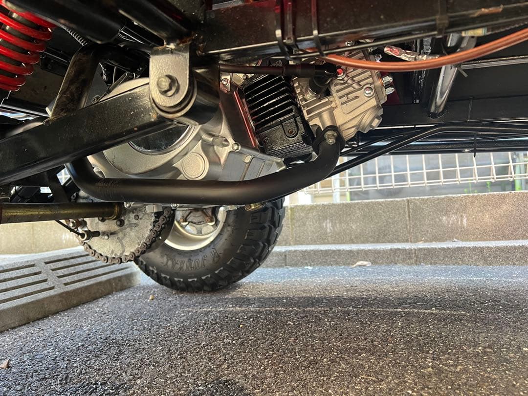 ミニジープ　レッド