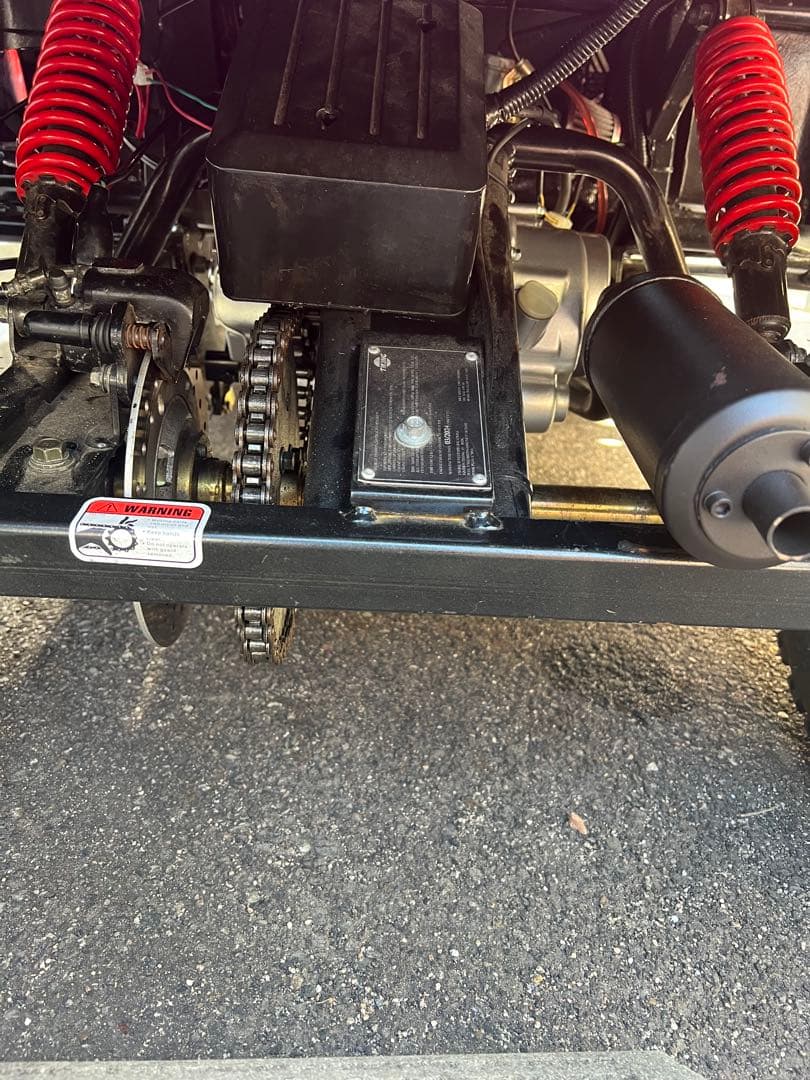 ミニジープ　レッド