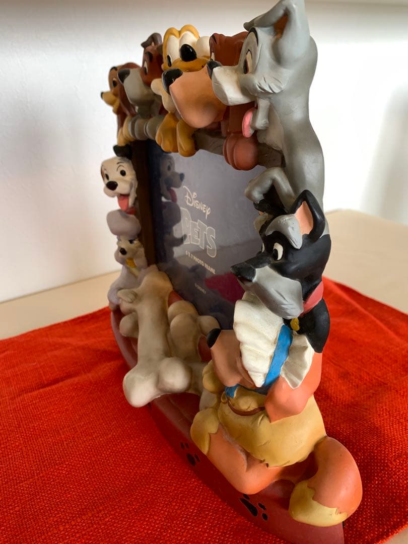 極レア☆ディズニー ドッグキャラクター 5x7 フォトフレーム