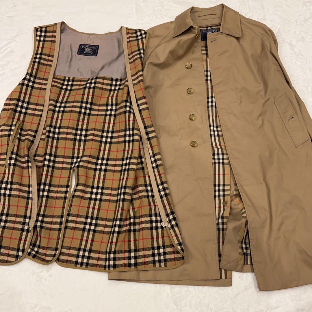 Burberry トレンチコート インナー付き　ベージュ ノバチェック裏地