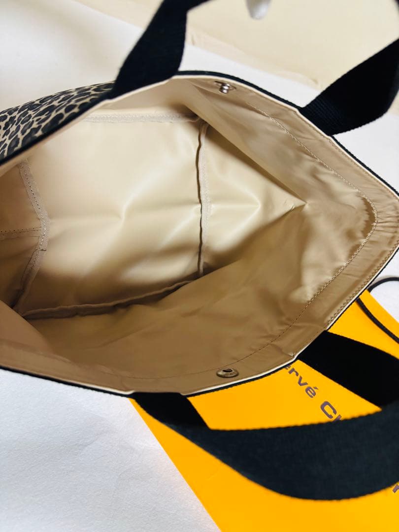 【限定/極美品】エルベシャプリエ パンサーブラン 707 バッグ 黒 ノワール