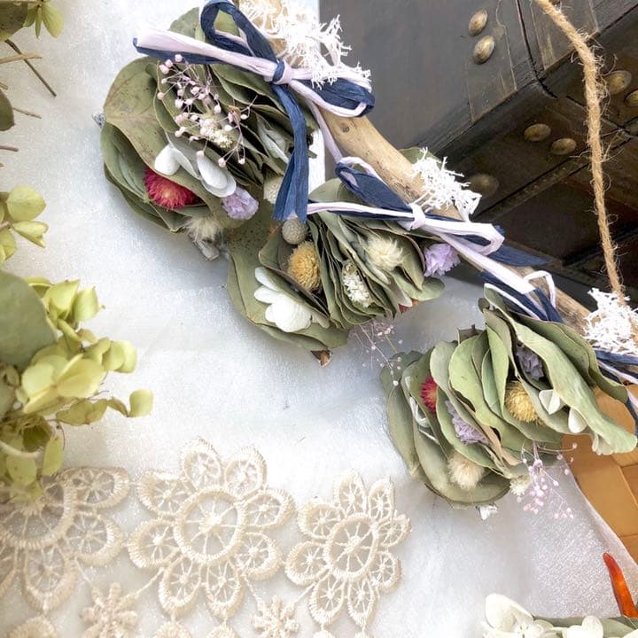 ポポラスユーカリガーランドアレンジ