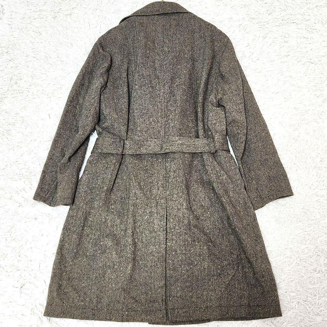 ✨美品✨ライナー付き✨ポールスミス❣️トレンチコート　XL位　メランジ　ブラウン
